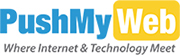 Logo for Pushmyweb.com